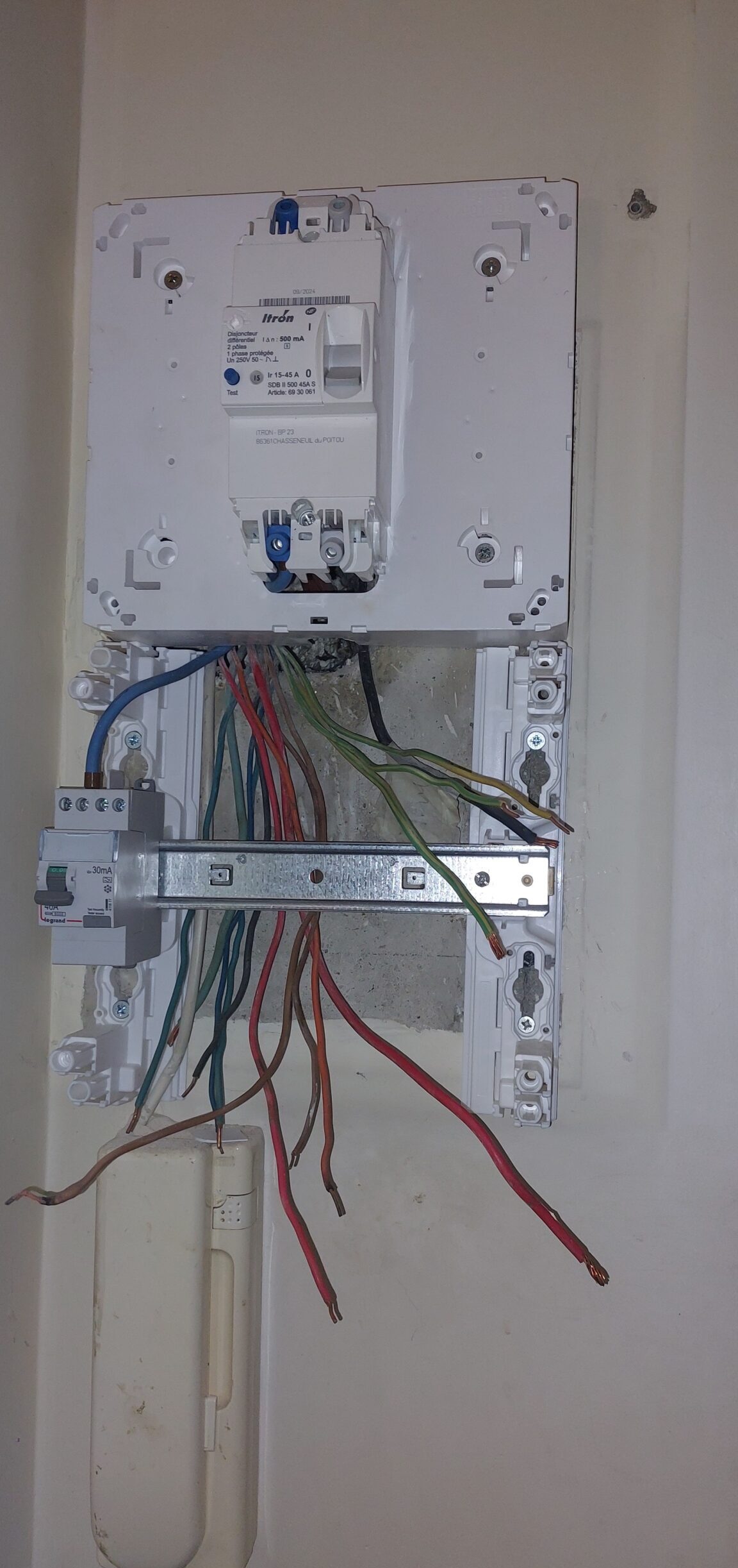 Remplacement d'un tableau électrique Remplacement d'un tableau électrique
